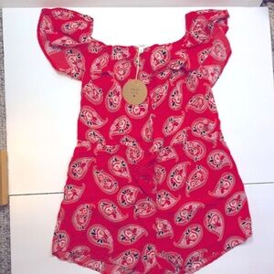 NWT Honey Punch Shorts Romper off or on the shoulder